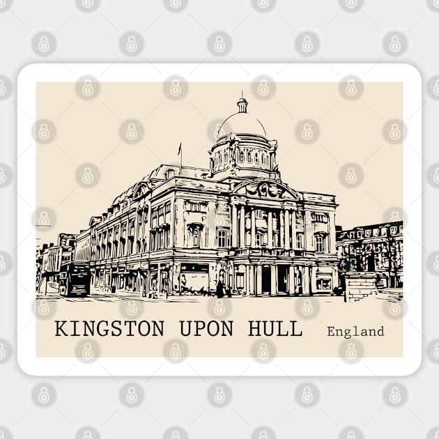 Kingston upon Hull England Sticker by Lakeric